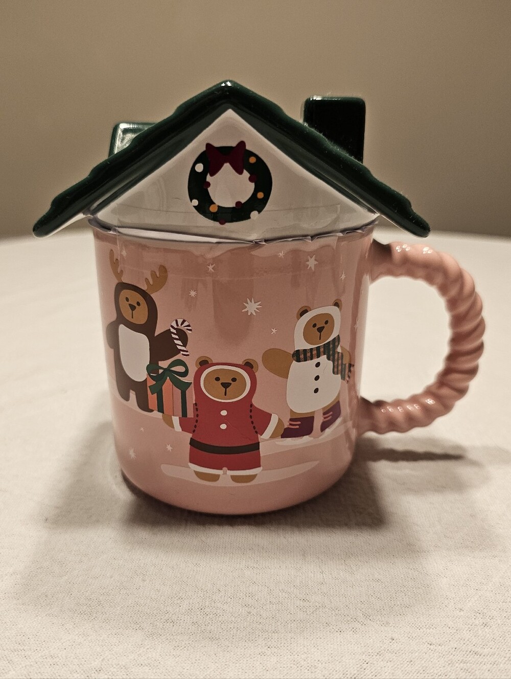 Starbucks Holiday 2025 Gingerbread House Bear Mug